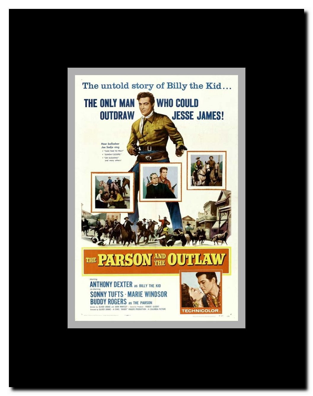The Parson and The Outlaw Framed Movie Poster