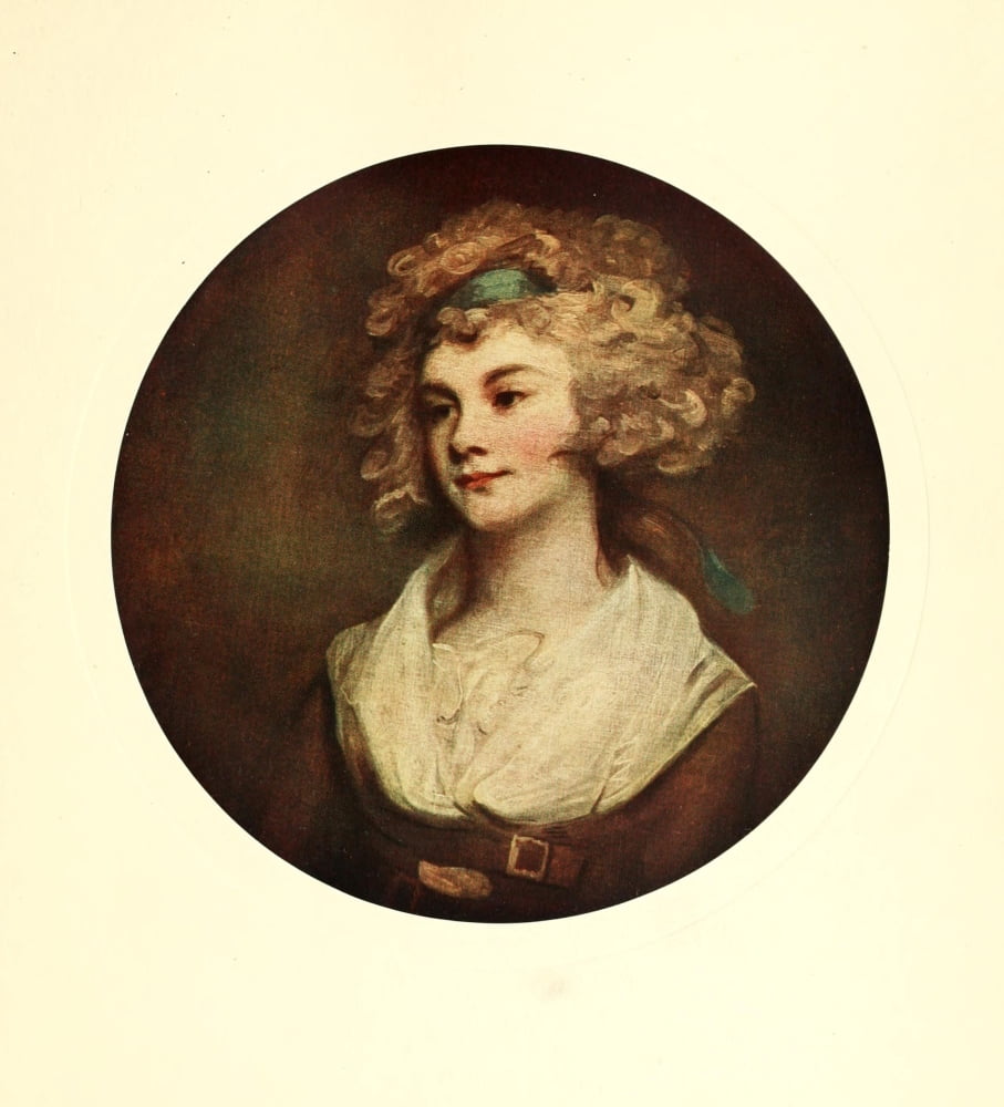 The Parsons Daughter Canvas Art - George Romney (18 x 24)