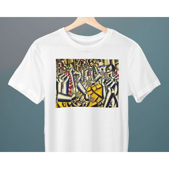 The Part of Chart, Fernand Leger Painting, Unisex T-Shirt, Art T-Shirt, Abstract, Cubism, Gift for Her, Gift for Him, Art Lover Gift