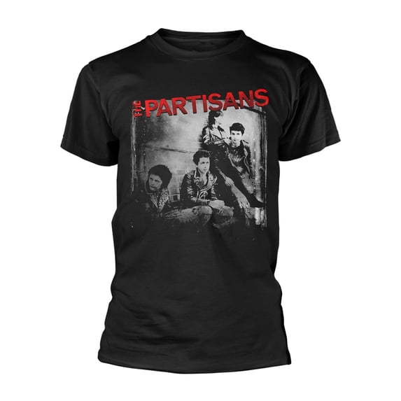The Partisans T Shirt Police Story Band Logo new Official Mens Black