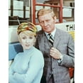 thumbnail image 1 of The Partridge Family Shirley in colorful hat with Dave Ketchum by bus poster, 1 of 1