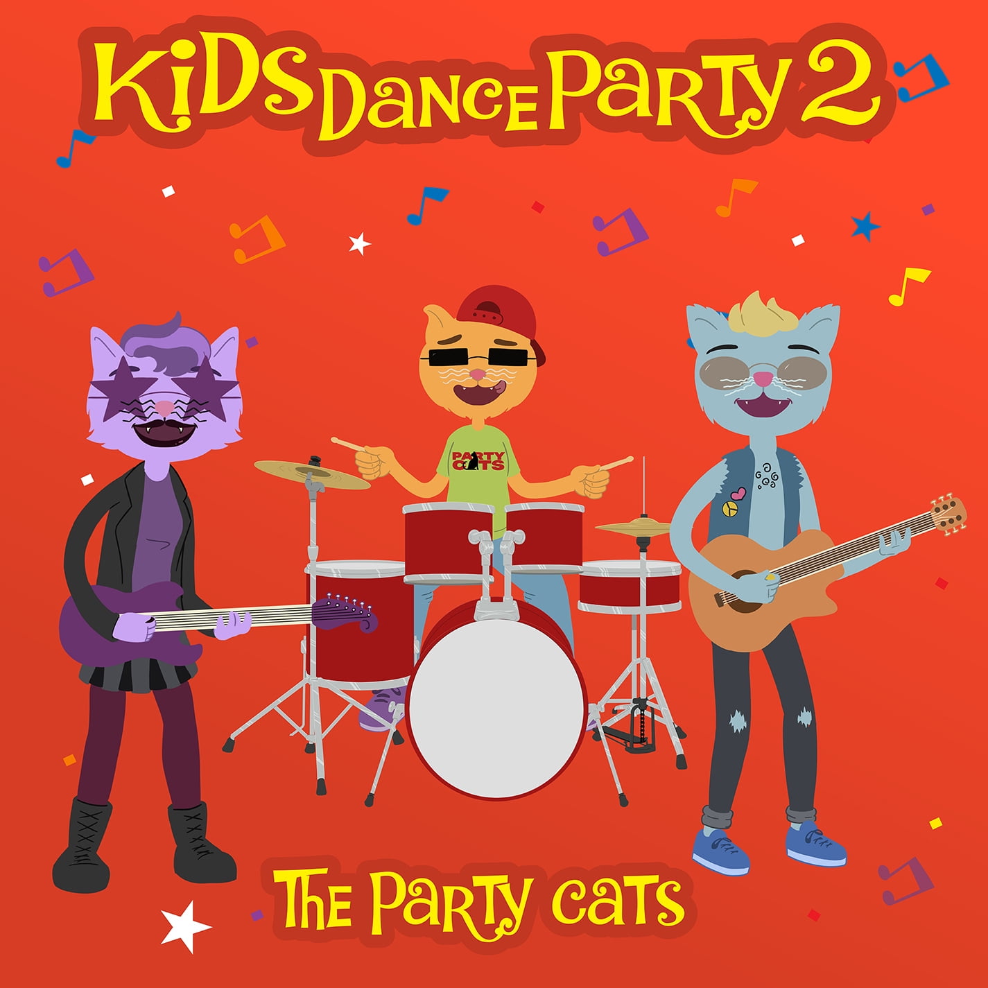 The Party Cats - Kids Dance Party 2 - Music & Performance - CD ...