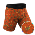 thumbnail image 1 of The Party Fowl - Shinesty Thanksgiving Turkey Long Leg Ball Hammock Pouch Boxers With Fly  Medium, 1 of 5