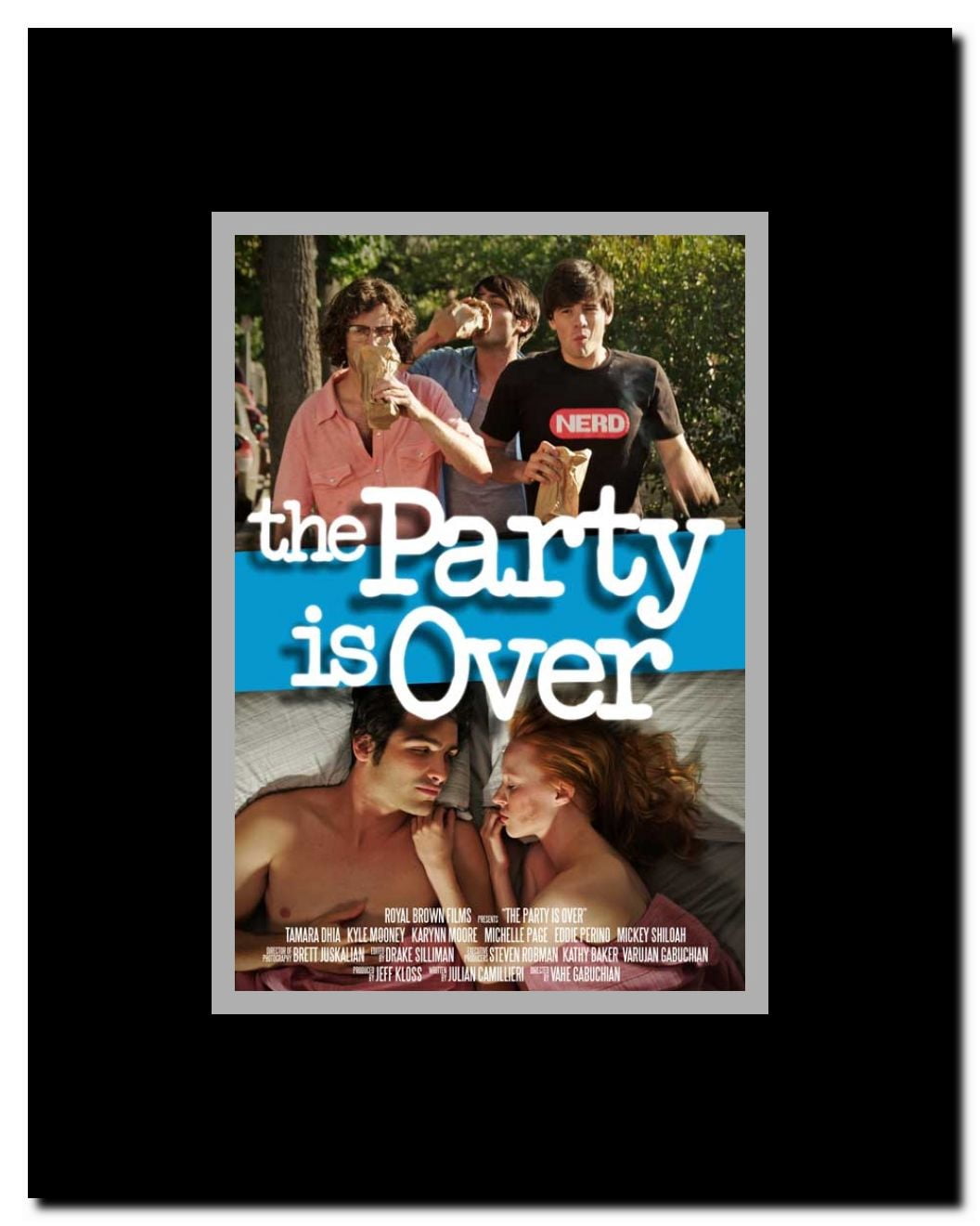 The Party is Over Framed Movie Poster