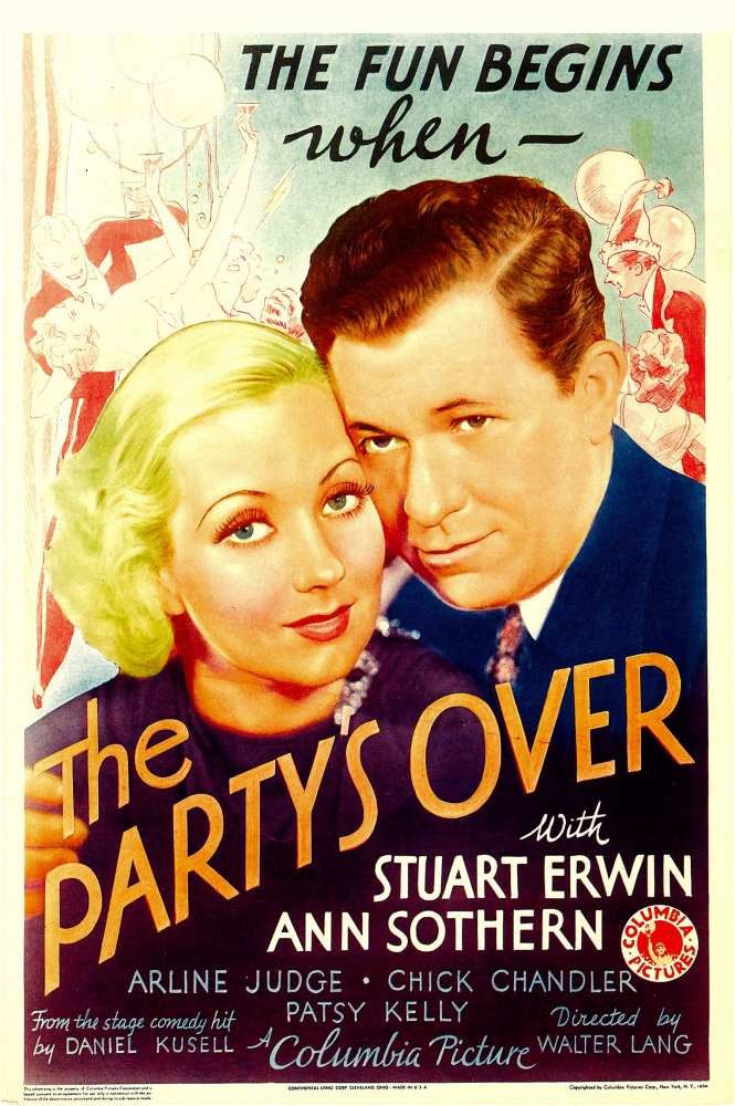 The PartyS Over Canvas Art -  (24 x 36)