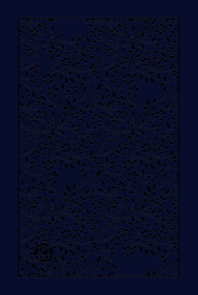 BRIAN SIMMONS The Passion Translation New Testament (2020 Edition) Large Print Navy: With Psalms, Proverbs and Song of Songs (Hardcover)