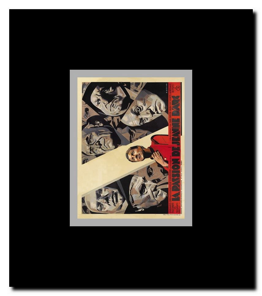 The Passion of Joan of Arc Framed Movie Poster