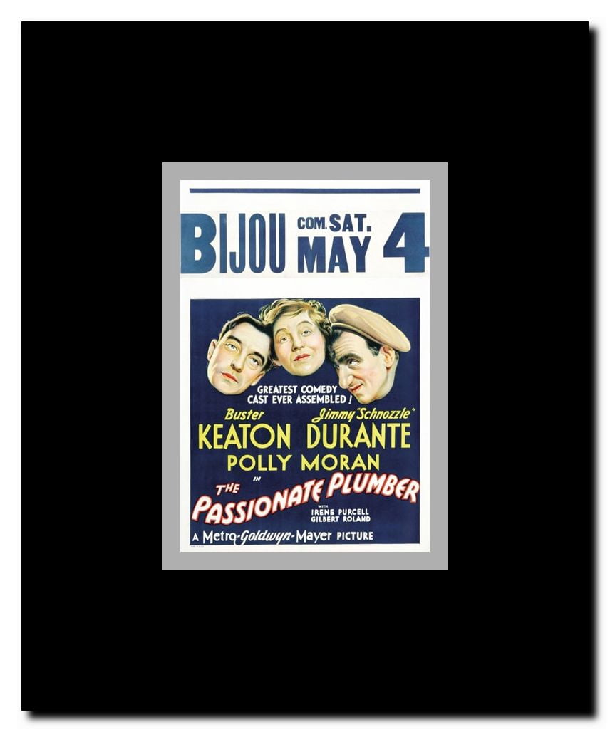 The Passionate Plumber Framed Movie Poster