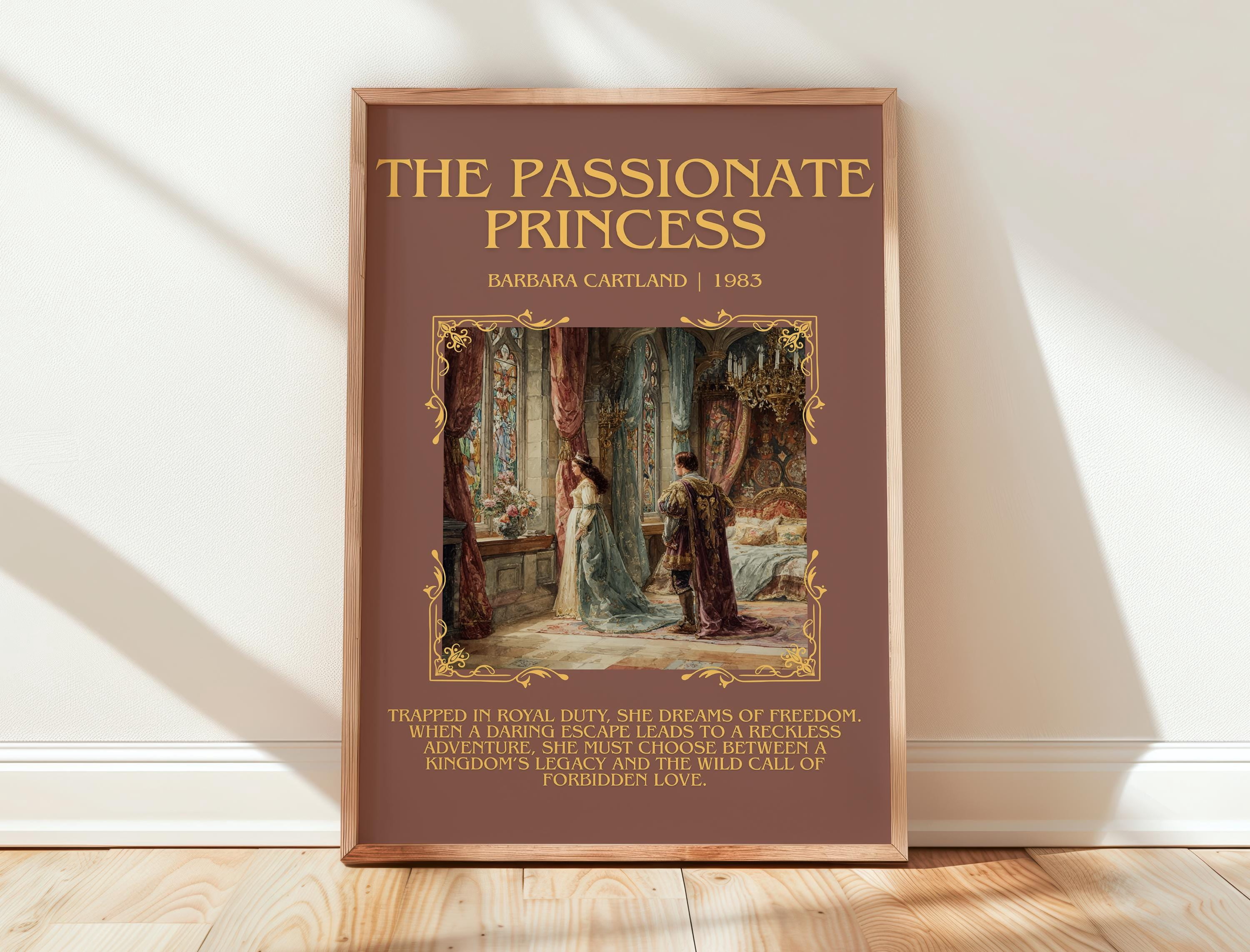 The Passionate Princess By Barbara Cartland Book Romance Literary ...