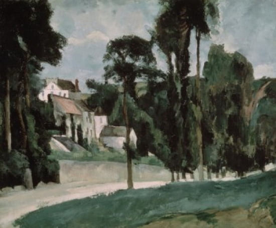 The Path in the Park Paul Cezanne (1839-1906 French) Oil on canvas Pushkin State Museum Moscow Russia Canvas Art - Paul Cezanne (18 x 24)