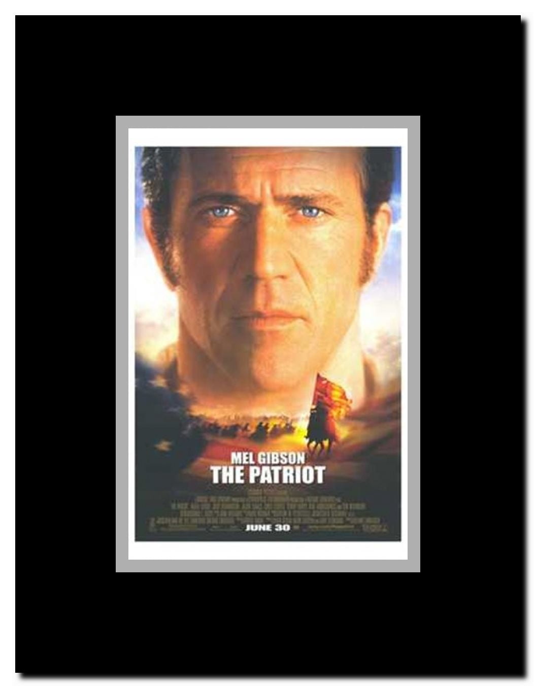 The Patriot Framed Movie Poster