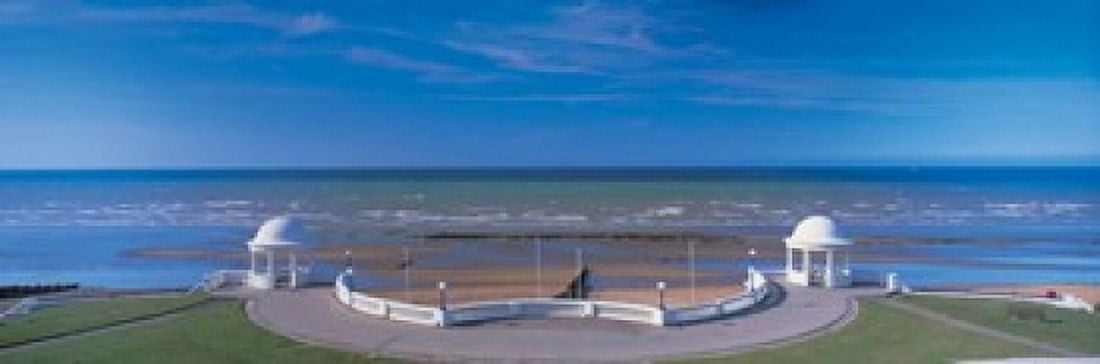 The Pavilion Bexhill E Sussex England Canvas Art - Panoramic Images (18 x 6)