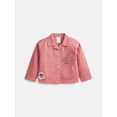 thumbnail image 1 of Paw Patrol Movie Toddler Girls' Front Back Graphic Shacket with Long Sleeves, Sizes 12M-5T, 1 of 9