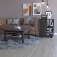 thumbnail image 1 of Payson's 2-Piece Living Room Set in Black: Bar Cart & Coffee Table, 1 of 6