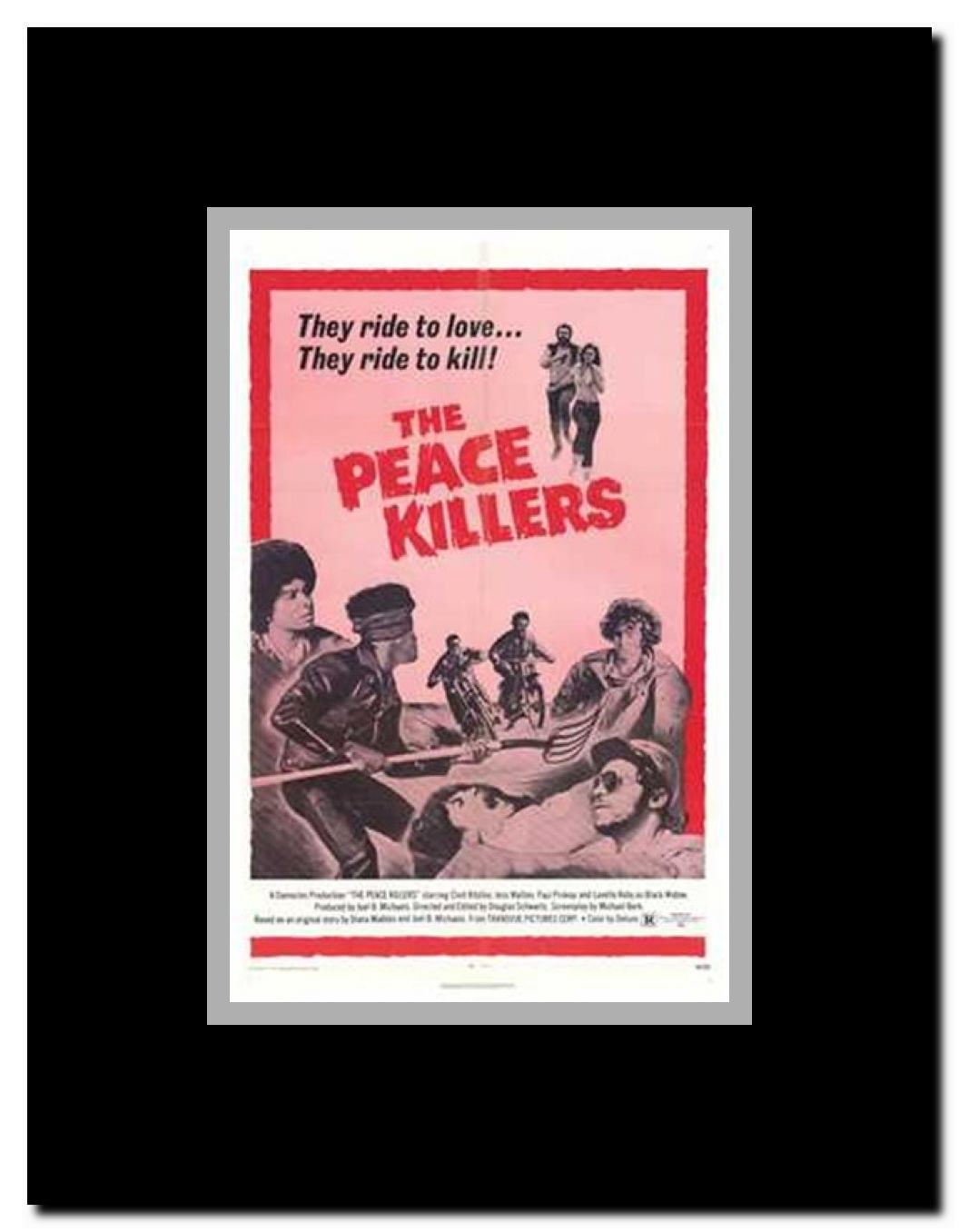 The Peace Killers Framed Movie Poster