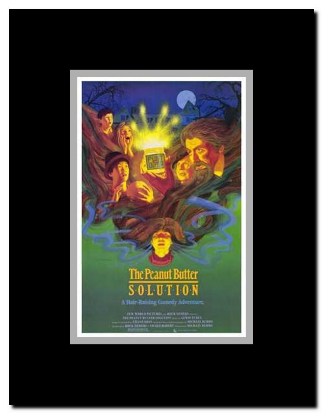 The Peanut Butter Solution Framed Movie Poster