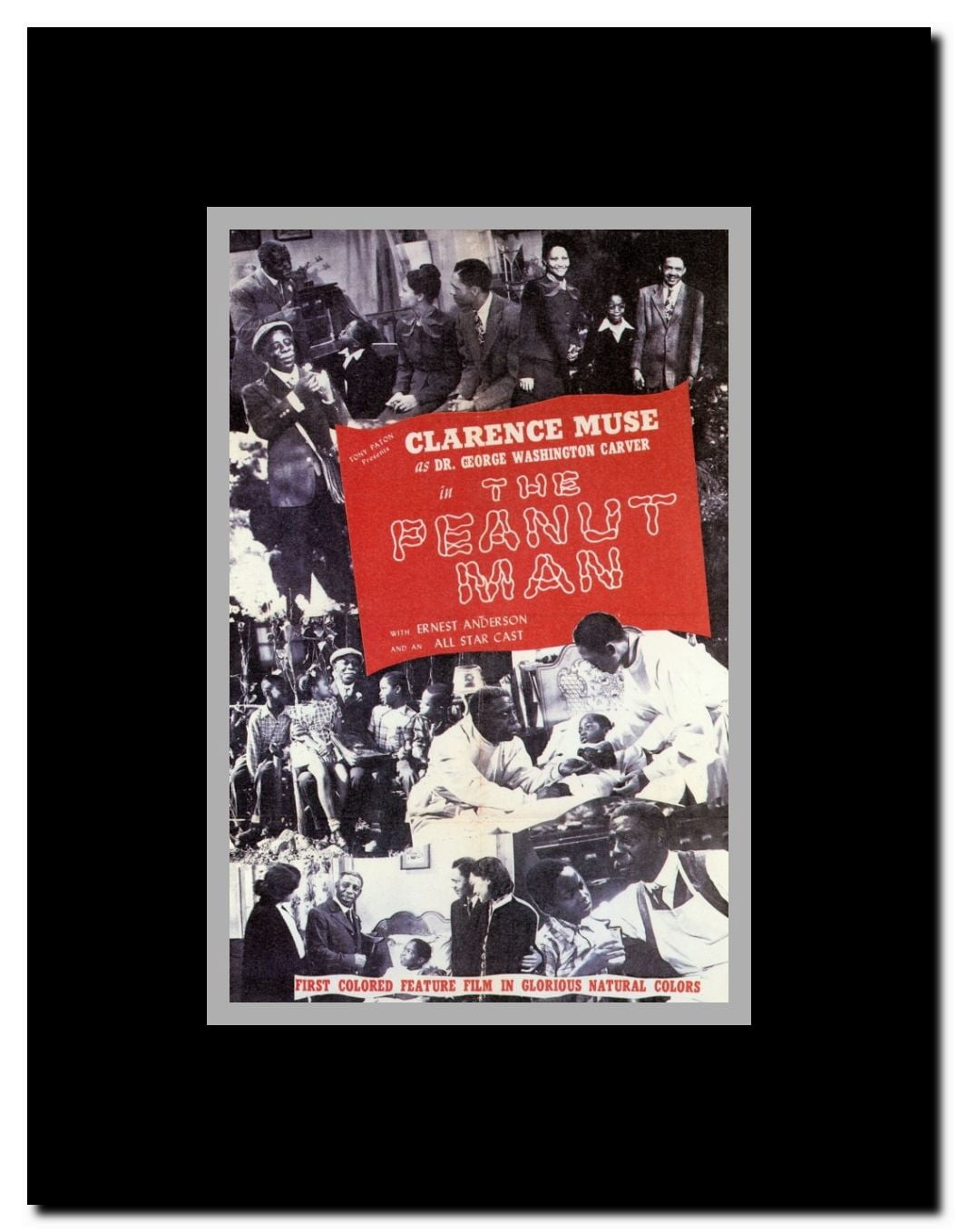The Peanut Man Framed Movie Poster