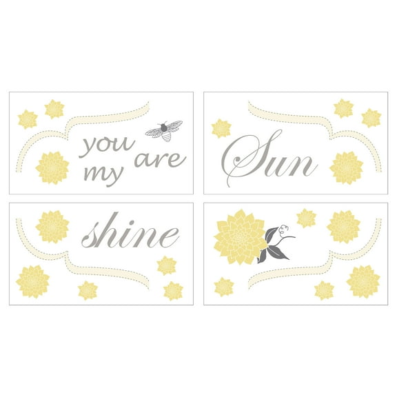 The Peanut Shell Stella Reusable Wall Decals