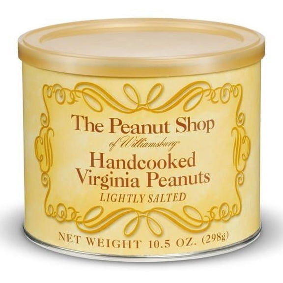 The Peanut Shop Handcooked Virginia Peanuts Lightly Salted