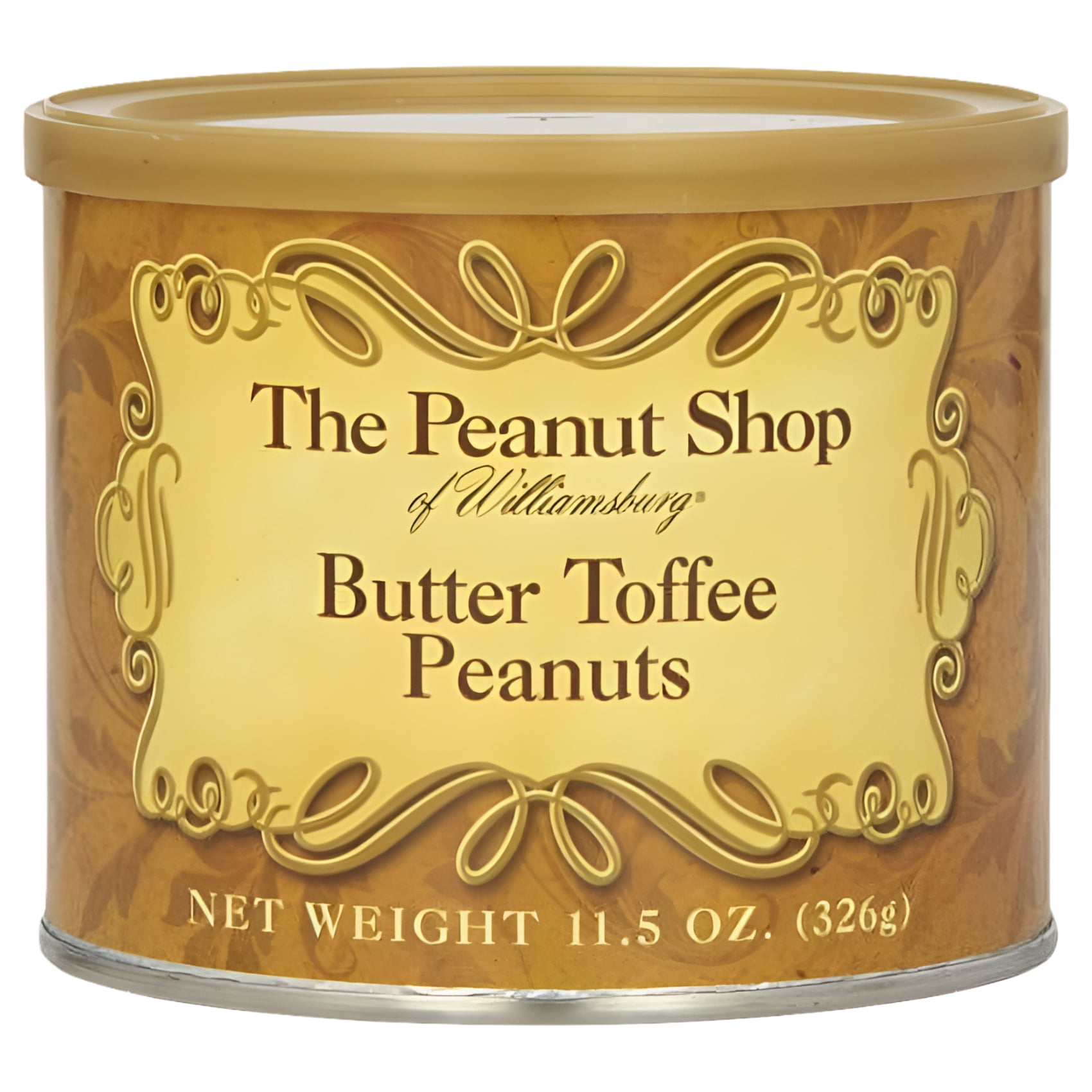 The Peanut Shop of Williamsburg Butter Toffee Peanuts, 11.5 Ounce