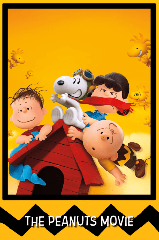 The Peanuts Movie 2015 Poster 24x36 - Charlie Brown Snoopy Animated