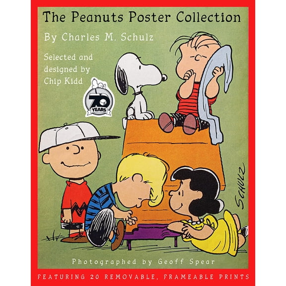 The Peanuts Poster Collection: Featuring 20 Removable, Frameable Prints, (Paperback)