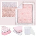 thumbnail image 1 of The Peanutshell Arianna 11 Piece Baby Nursery Crib Bedding Set, Quilt, Crib Sheets, Crib Skirt, Changing Pads and Changing Pad Liners, 1 of 6