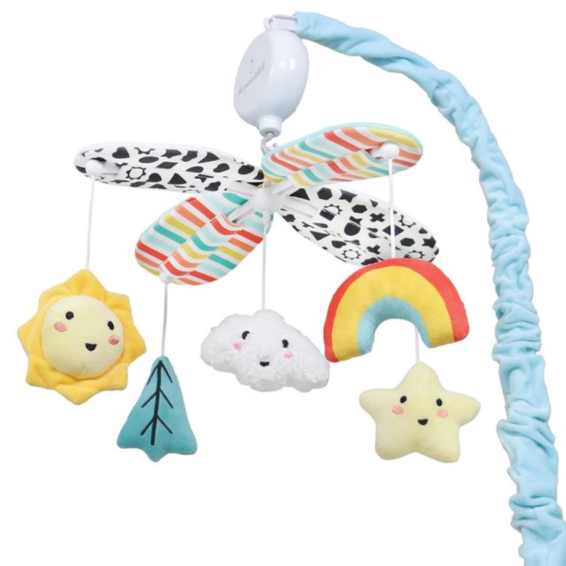 The Peanutshell Blue Look Up Mobile, 12 Lullabies