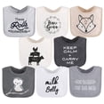 thumbnail image 1 of The Peanutshell Cotton Feeding Baby Bib, 8pk Unisex, 1 of 7