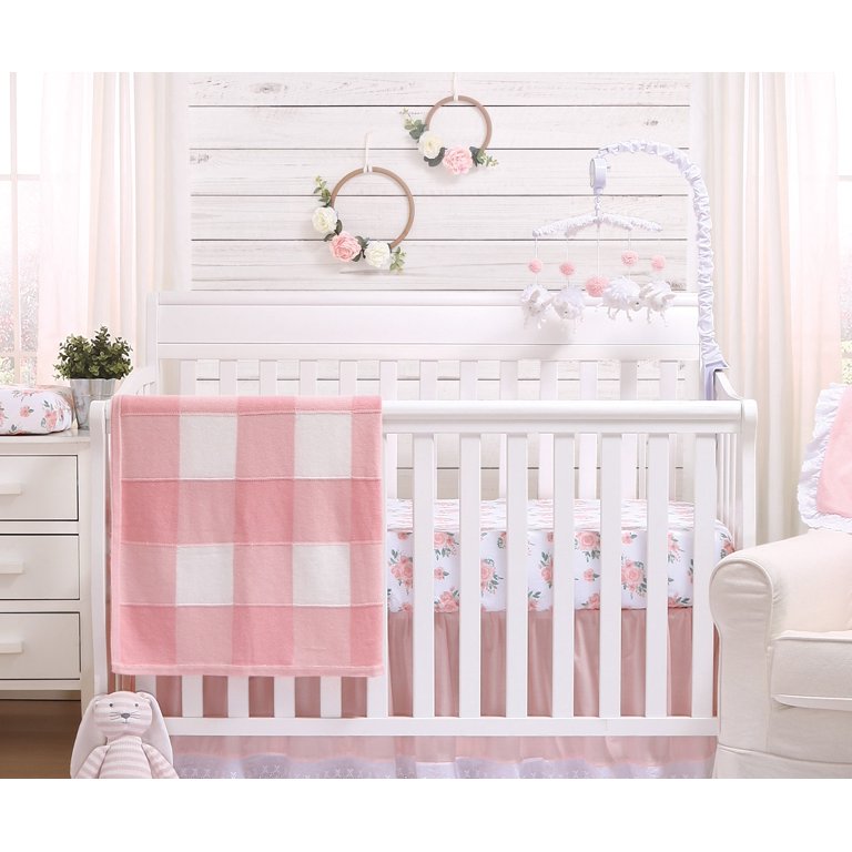 Rustic baby girl hot sale crib bedding sets