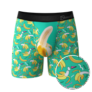 The Peel Deal - Shinesty Retro Banana Ball Hammock Pouch Underwear With Fly  5X