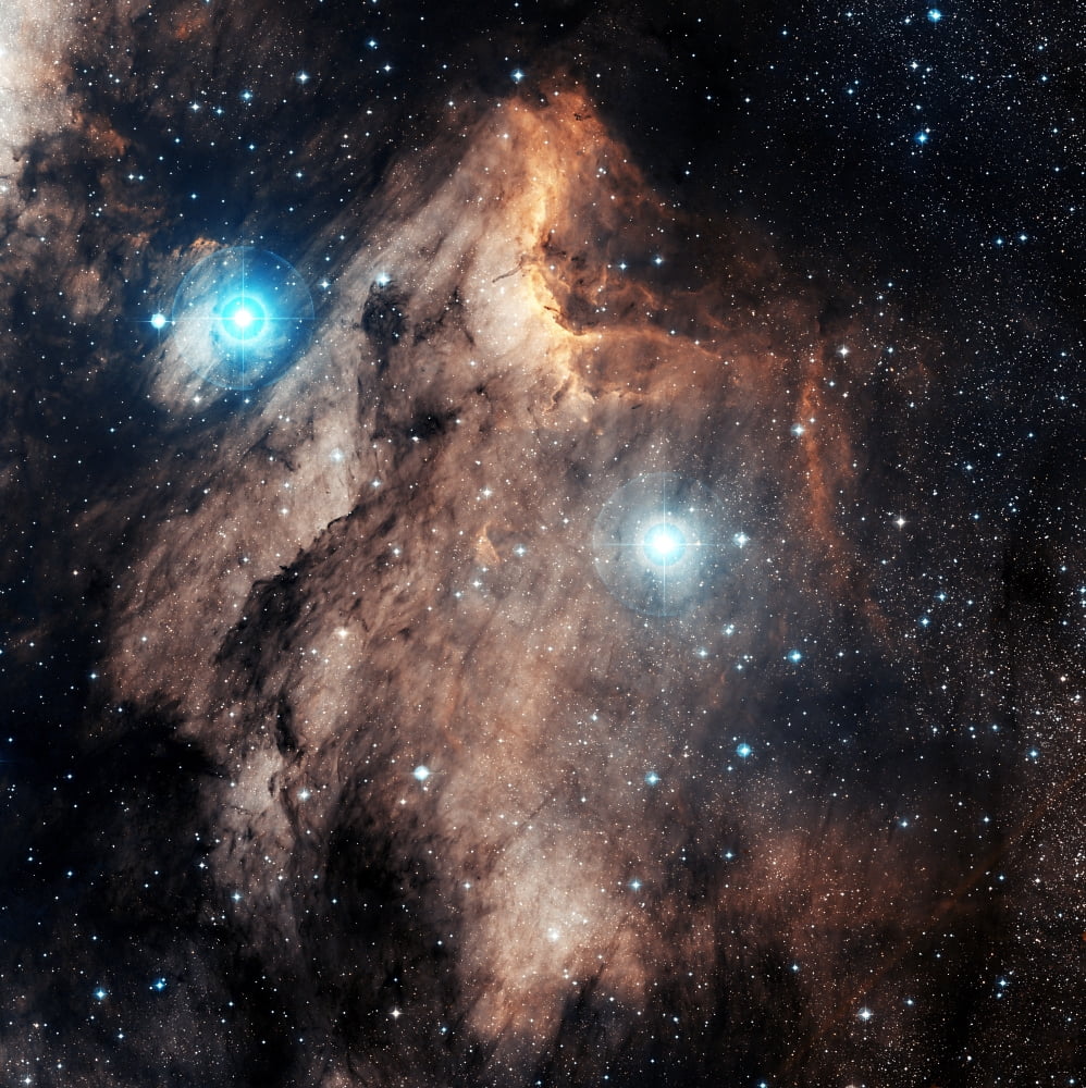 The Pelican Nebula Canvas Art - Charles ShaharStocktrek Images (28 x 28)