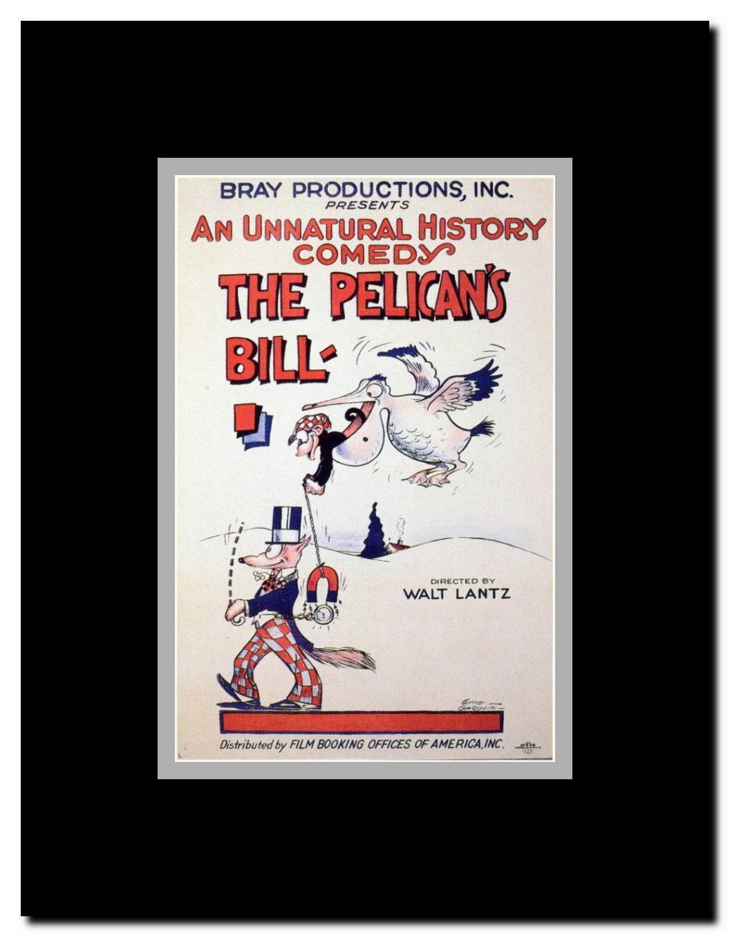 The Pelicans Bill Framed Movie Poster