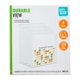 thumbnail image 1 of Pen+Gear Durable View 0.5-inch D-Ring Binders, White, 4 Count, 1 of 6