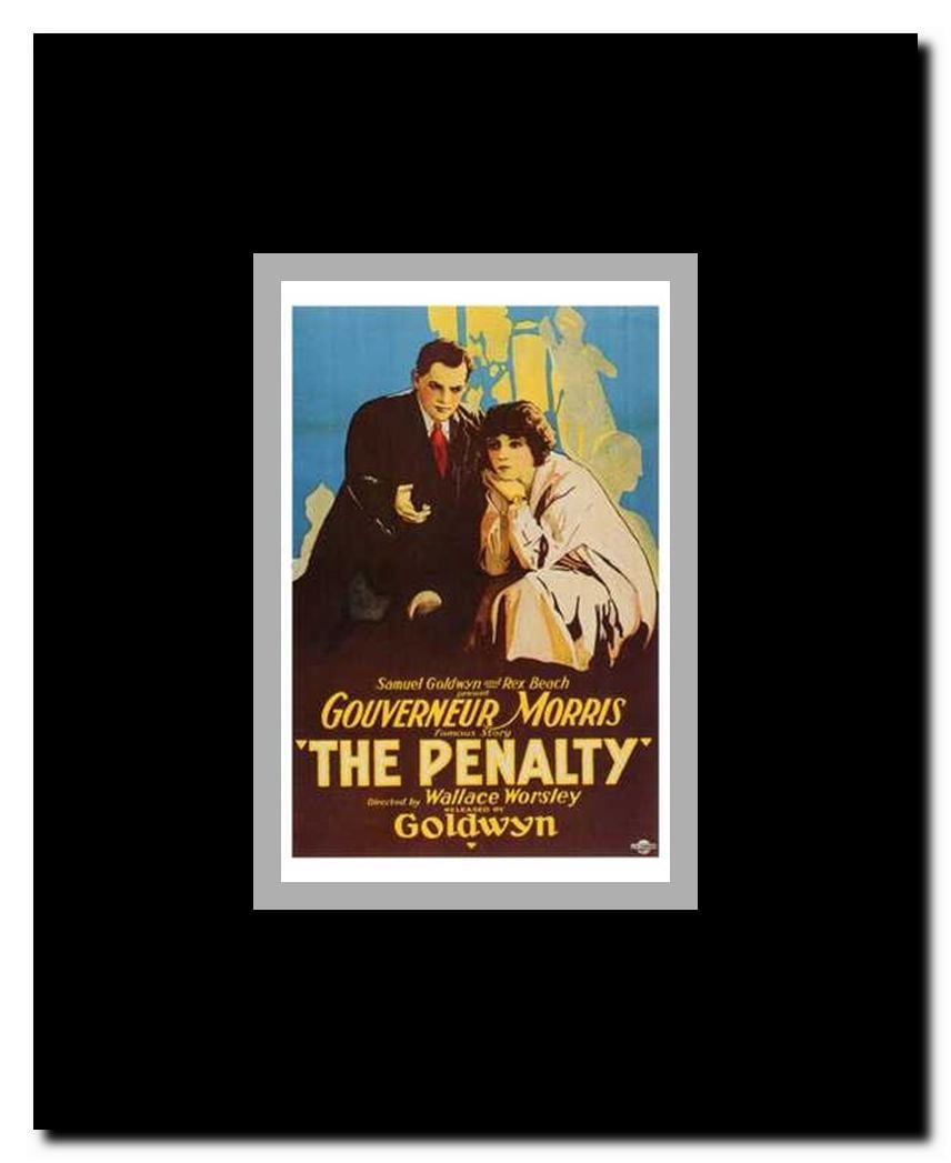 The Penalty Framed Movie Poster