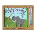 thumbnail image 1 of The Pencil Grip Daily Doodler Reusable Activity Book-Wild Animals Cover, Includes 4 Wonder Stix, 1 of 6