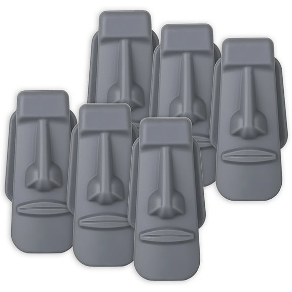 The Pencil Grip Giant Shaped Silicone Chewable Pencil Topper, Pack of 6