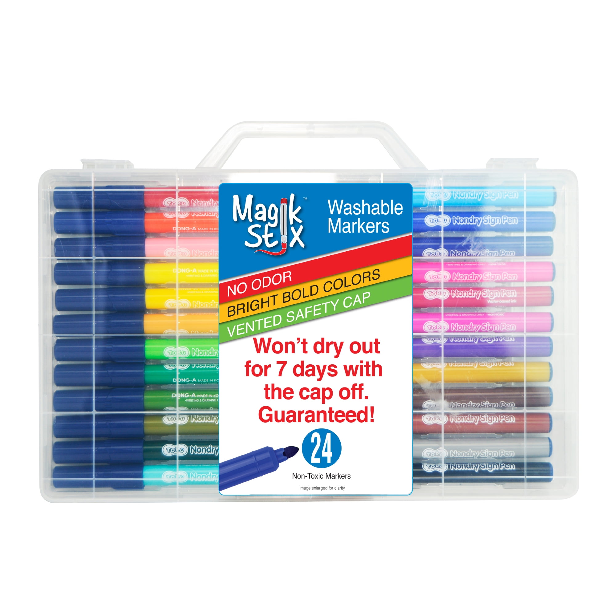 The Pencil Grip Magic Stix Markers, Assorted, 48 Pack