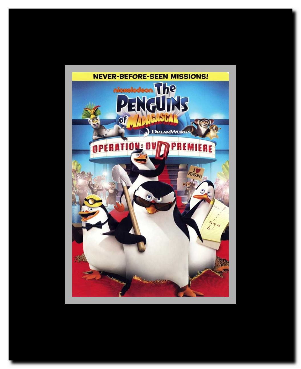 The Penguins of Madagascar: Operation - DVD Premiere Framed Movie Poster
