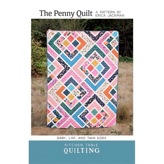 The Penny Quilt Pattern by Kitchen Table Quilting