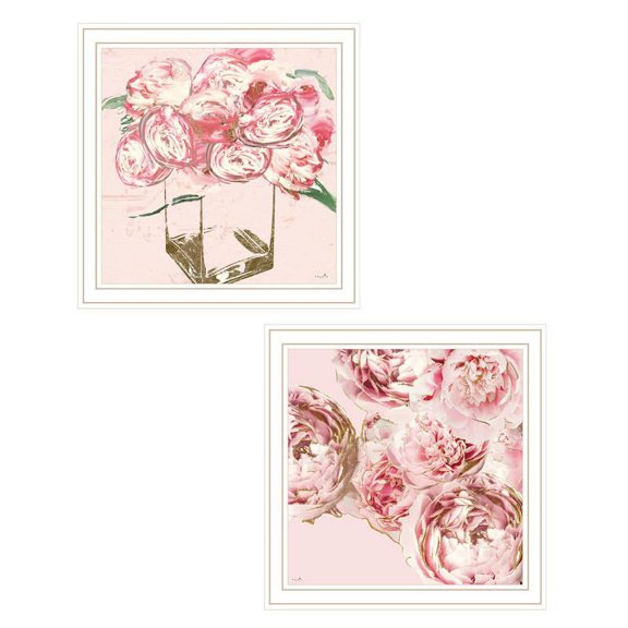 The Peonies Collection by Sophie 6 Print Wall Art Wood Multi-Color