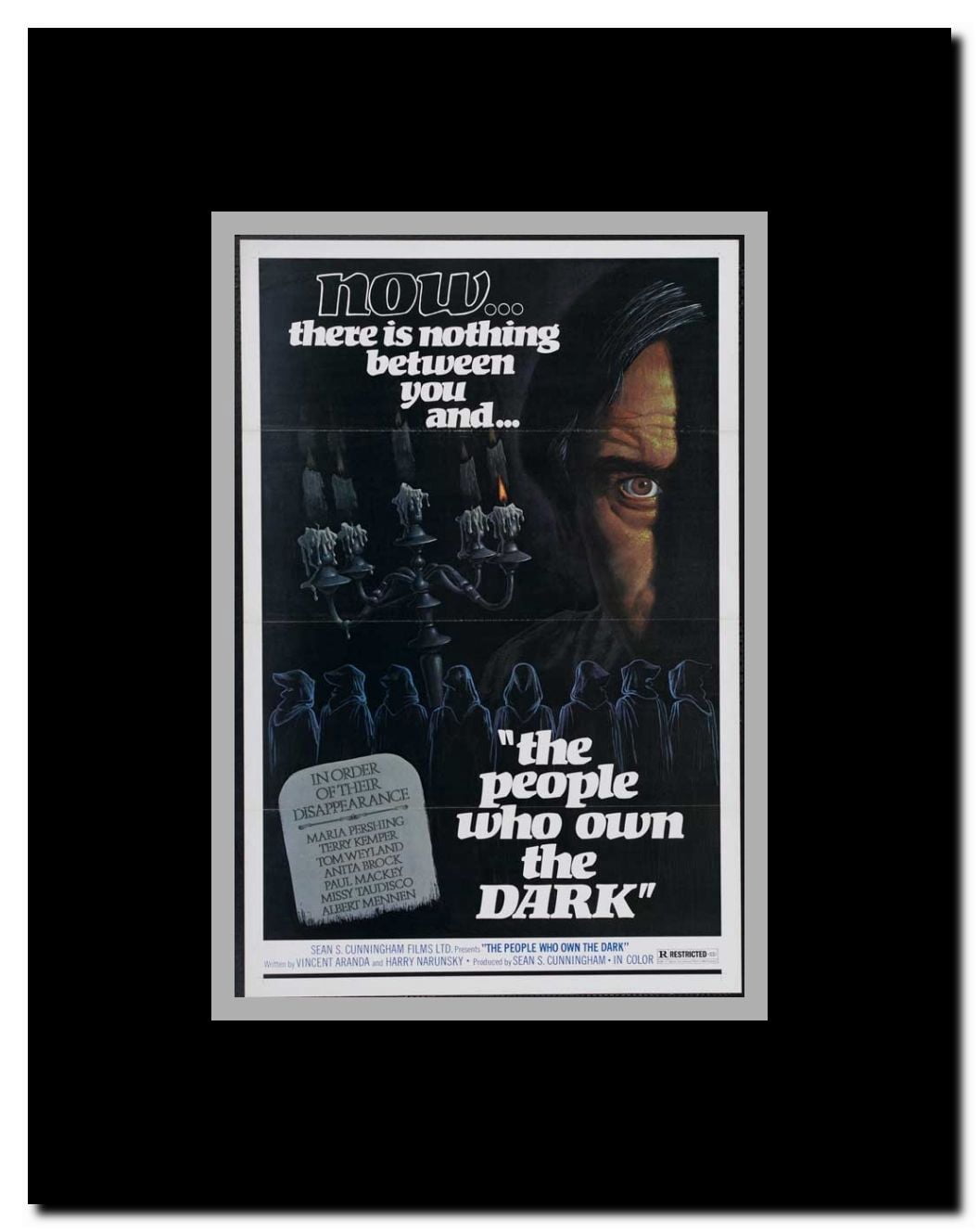 The People Who Own the Dark Framed Movie Poster