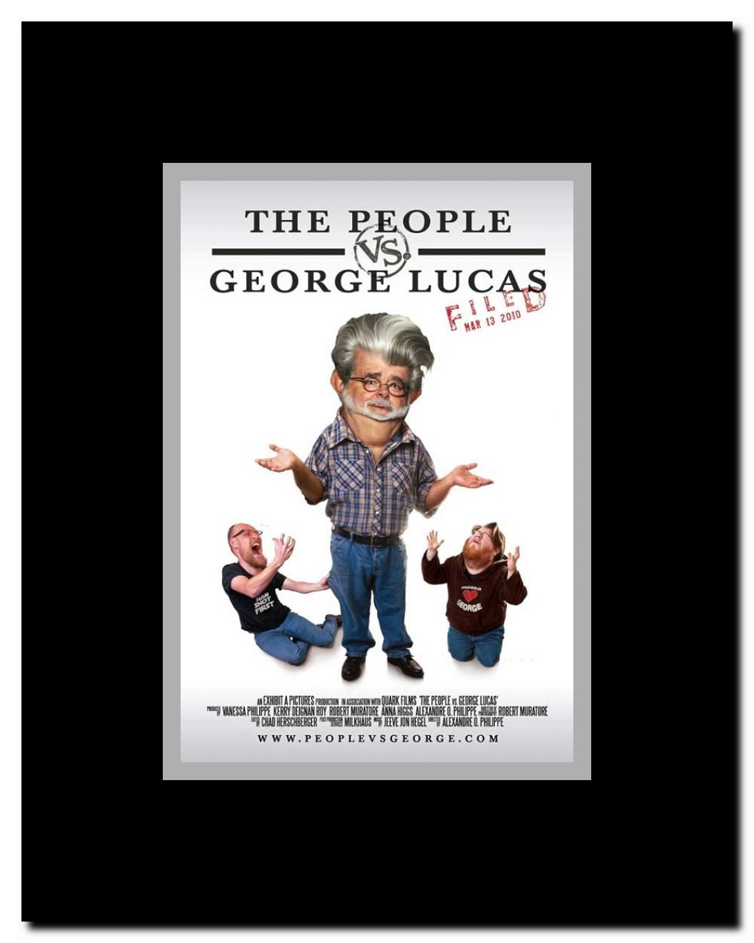 The People vs. George Lucas Framed Movie Poster