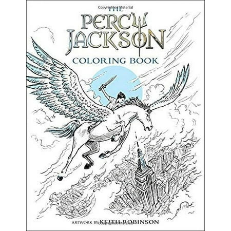 The Percy Jackson Coloring Book (Percy Jackson & the Olympians) Paperback
