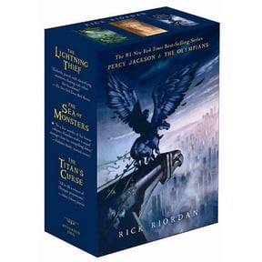Pre-Owned The Percy Jackson and the Olympians Pbk 3-Book (Paperback) by Rick Riordan