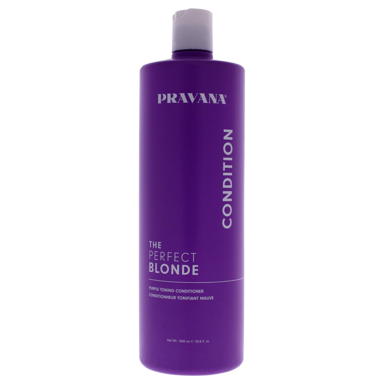 The Perfect Blonde Purple Toning Cond. by Pravana for Unisex - 33.8 oz ...