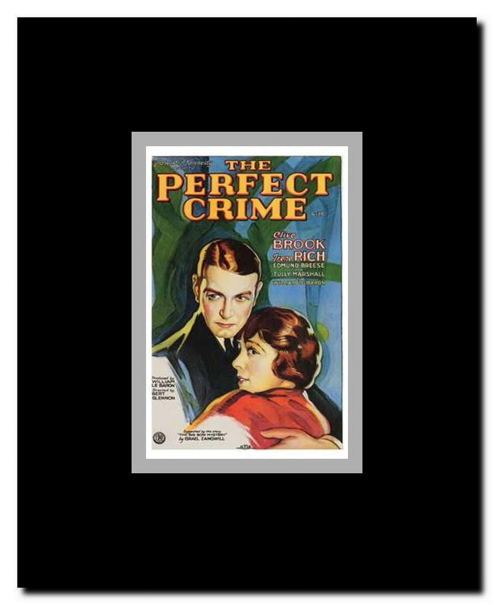 The Perfect Crime Framed Movie Poster
