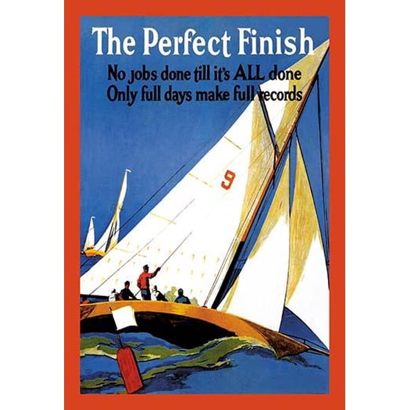 The Perfect Finish-Fine Art Canvas Print (20" x 30")