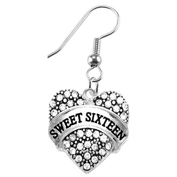 The Perfect Gift Sweet Sixteen Hypoallergenic Earring, Safe-Nickel, Lead, & Cadmium Free!