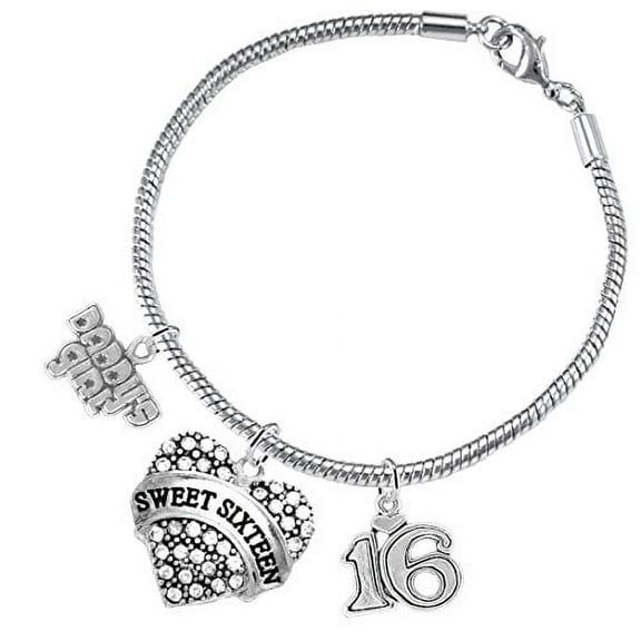 The Perfect Gift Sweet Sixteen Hypoallergenic "Love" 2016, Safe-Nickel, Lead, & Cadmium Free!